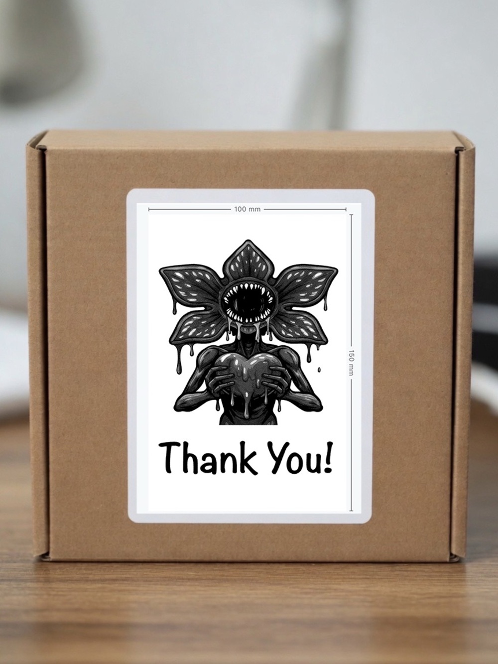 Stranger Things Thank You Stickers 
4”x6”-100ct.